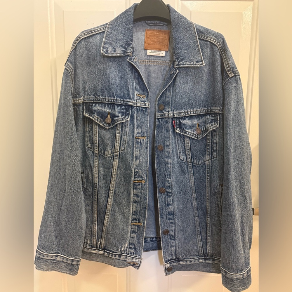 Levi's Classic Blue Denim Trucker Jacket